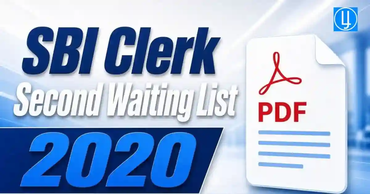 SBI Clerk Second Waiting List