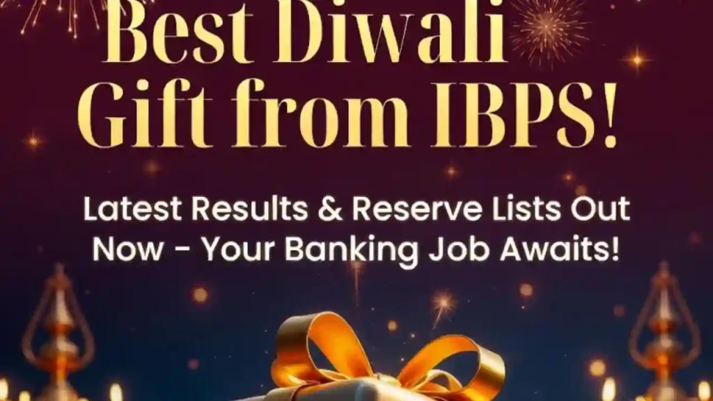 Best Diwali Gift of IBPS For Banking Jobs -