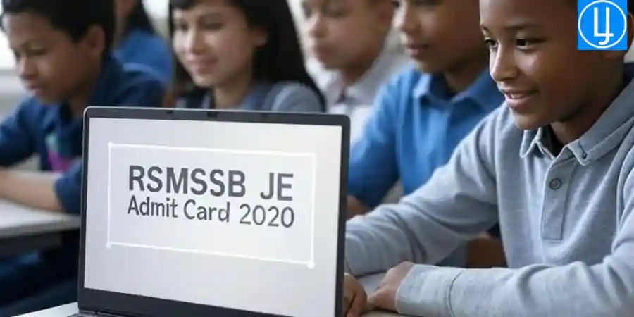 RSMSSB JE Admit Card 2020