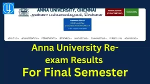 Anna University Re-exam Results