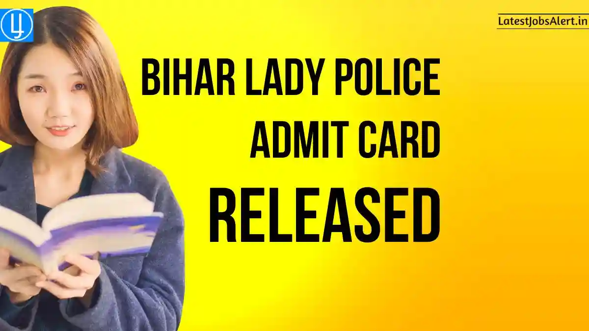 Bihar Lady Police Admit Card