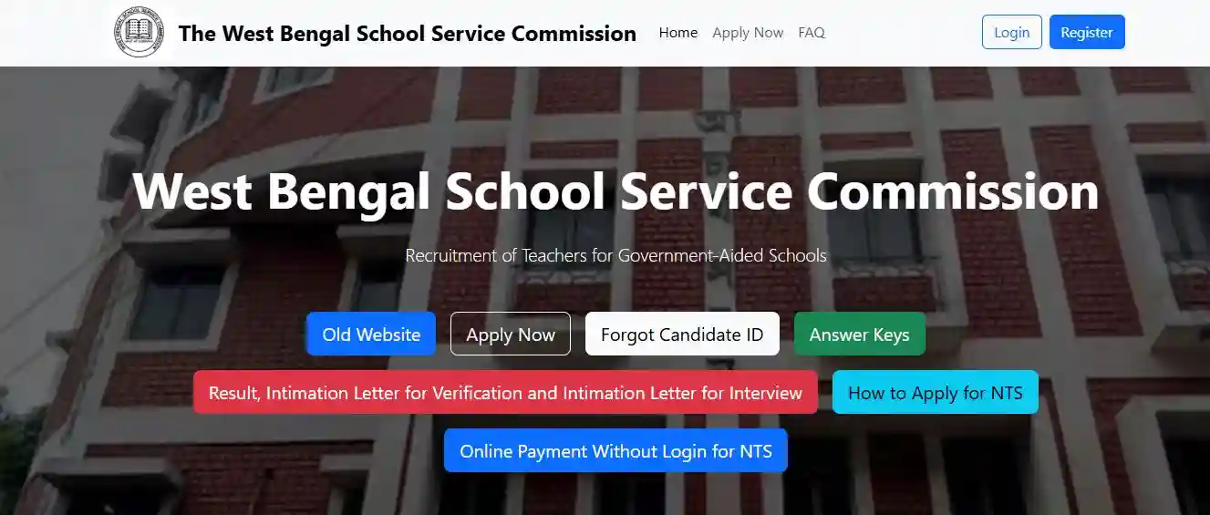 WBSSC Assistant Teacher Exam Admit Card