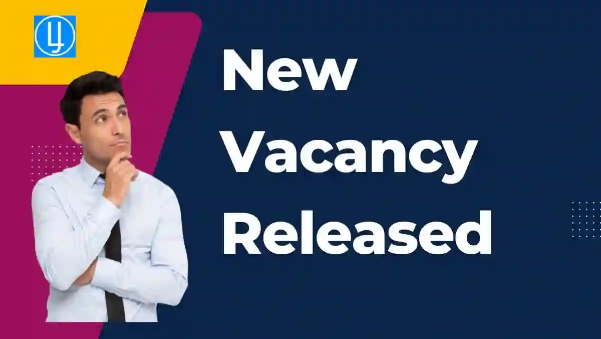 New Vacancy Released