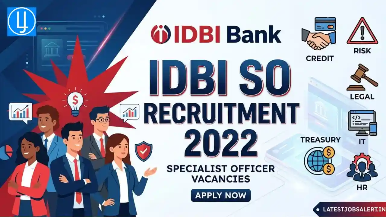 IDBI SO Recruitment 2022 Notification