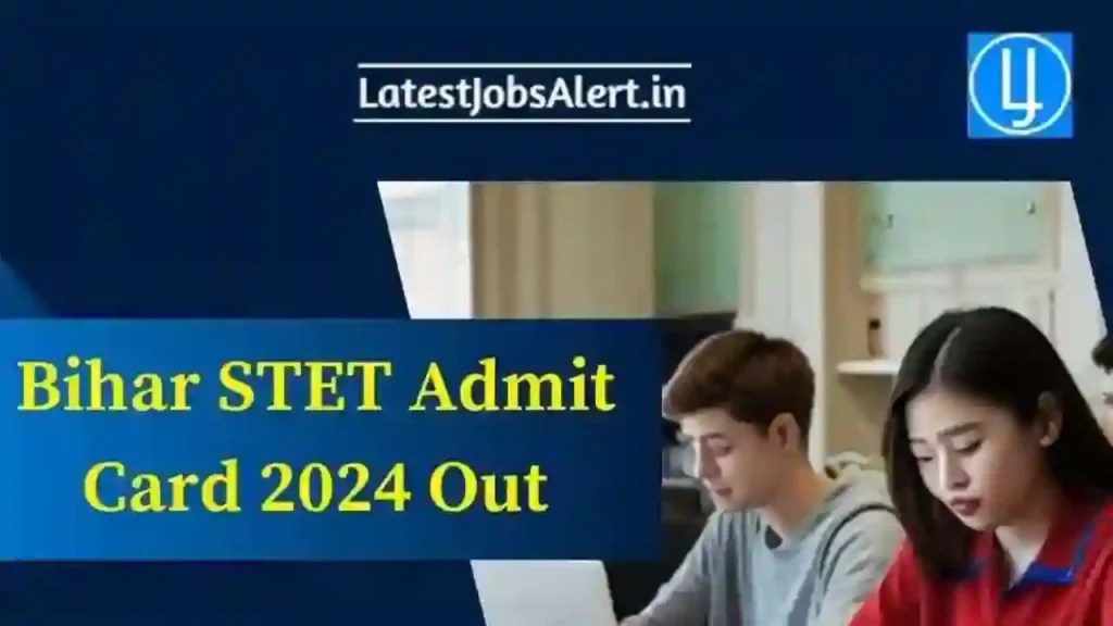 Bihar STET Admit Card 2024