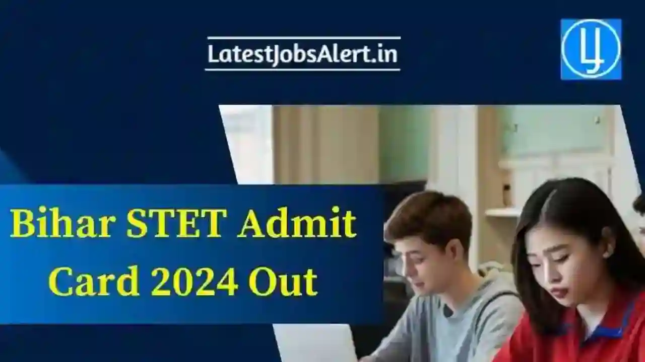 Bihar STET Admit Card 2024
