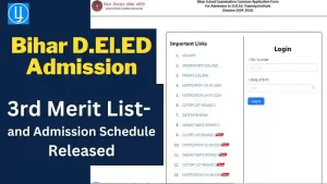 Bihar D.El.ED Admission