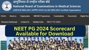 NEET PG 2024 Scorecard Available for Download