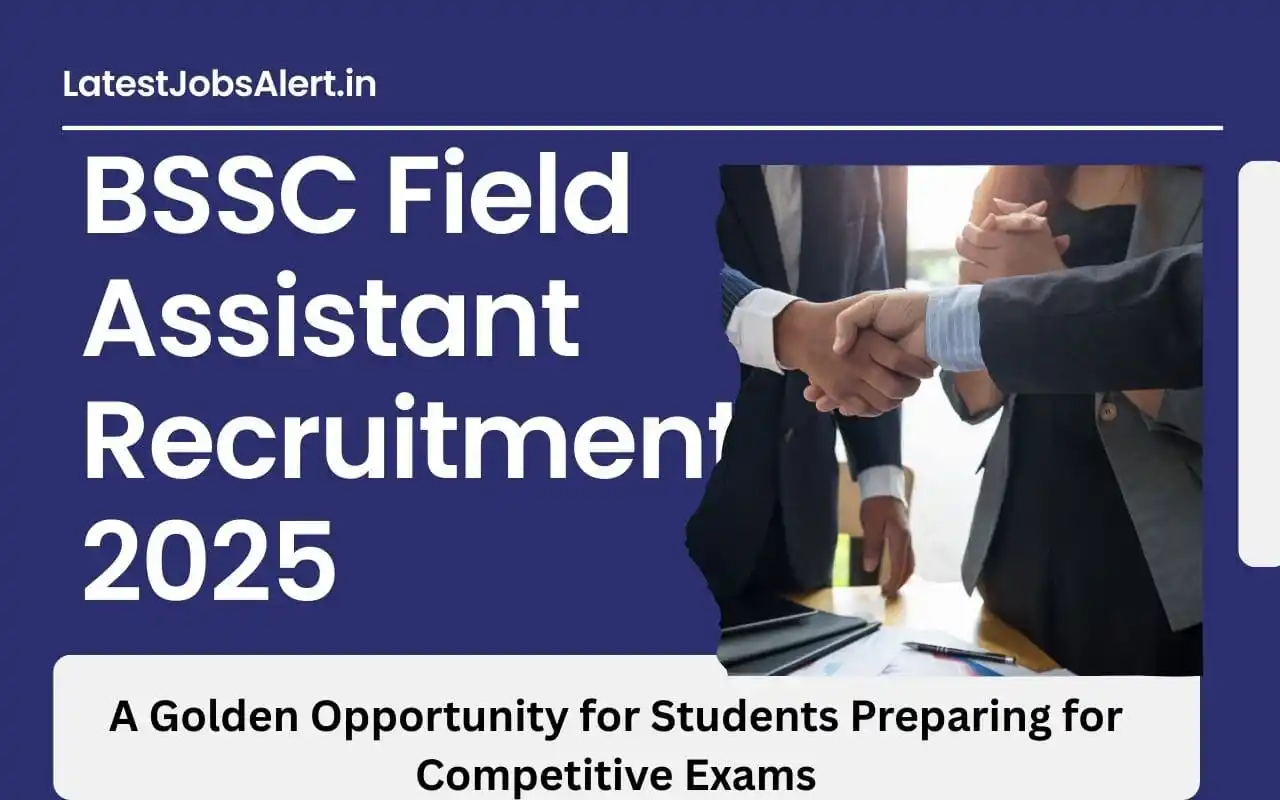 BSSC Field Assistant Recruitment 2025 (2)