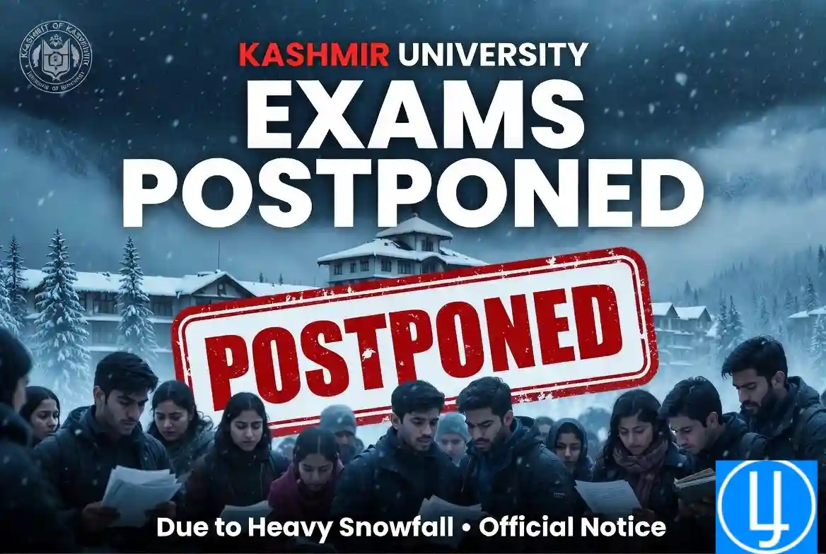 Kashmir University Postponed Exams