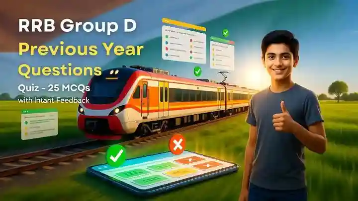 RRB Group D Previous Questions Quiz