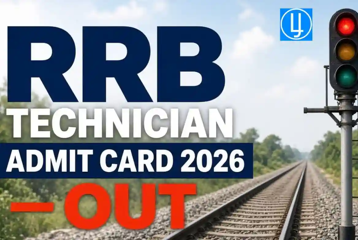 RRB Technician Admit Card